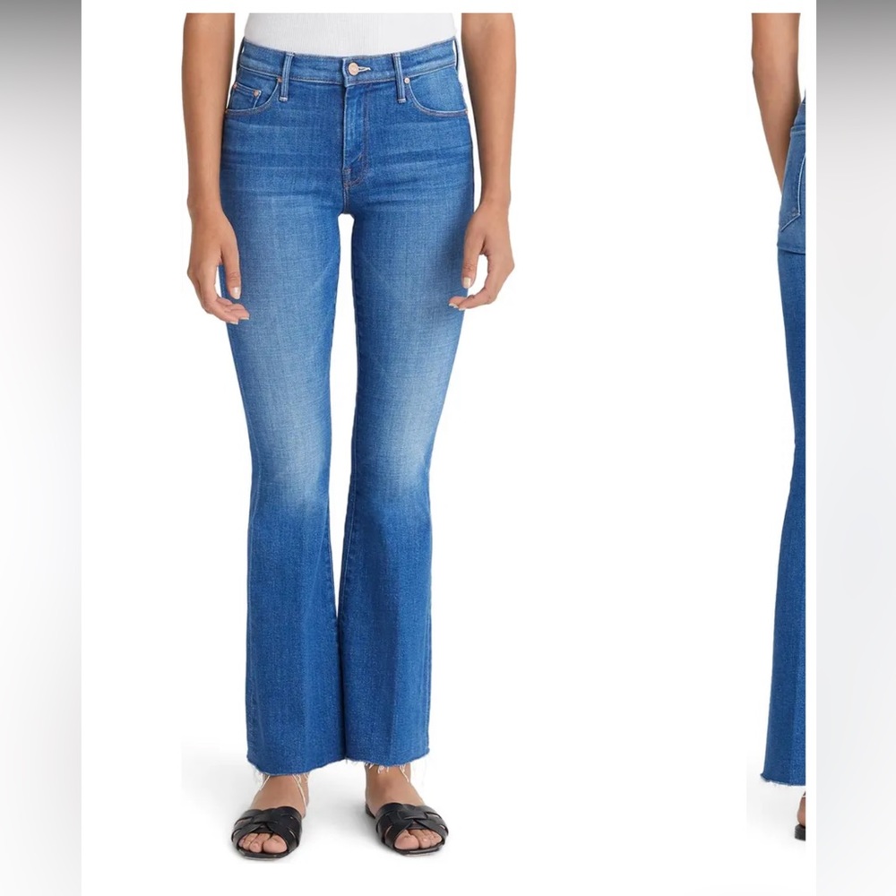 MOTHER The Weekender Fray in Double Vision - Size 27